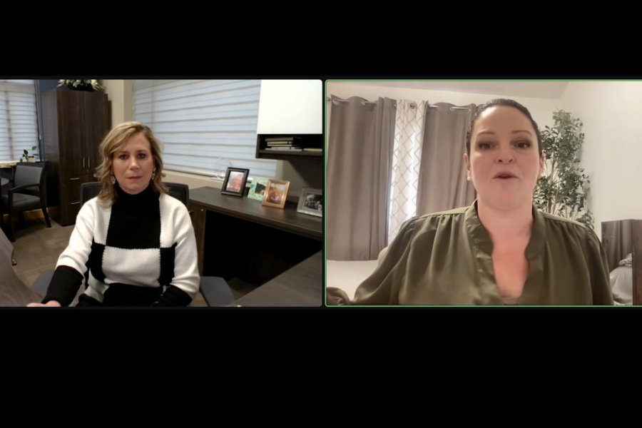 Andrea Jenson and Deena London